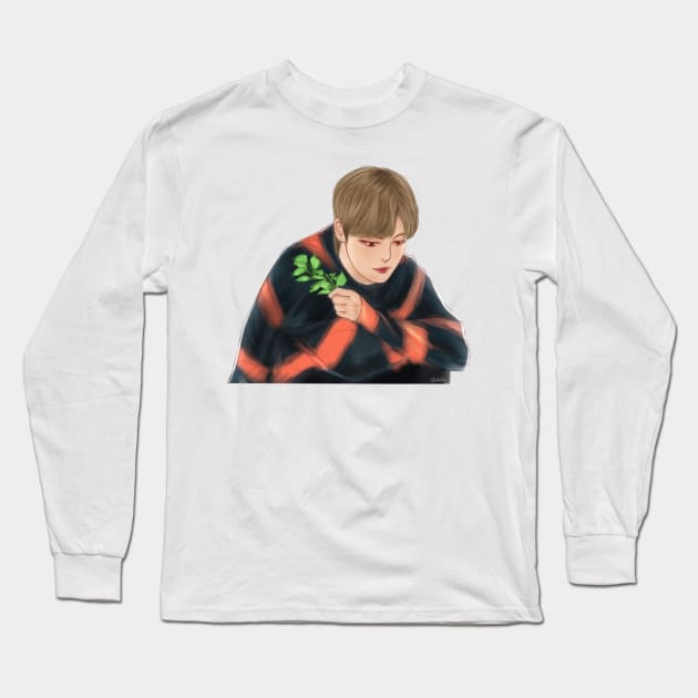 Ahn Jae Hyun Long Sleeve T-Shirt by sokileri999